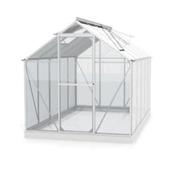 Serre Triton 6,2m² En Aluminium Et Panneaux De Verre De Sécurité De 3mm - Vitavia -Jardin Serre Boutique serre triton 62m en aluminium et panneaux de verre de securite de 3mm vitavia 2