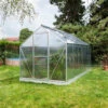 Serre Triton 7,5m² En Aluminium Et Panneaux De Polycarbonate 6mm - Vitavia -Jardin Serre Boutique serre triton 75m en aluminium et panneaux de polycarbonate 6mm vitavia