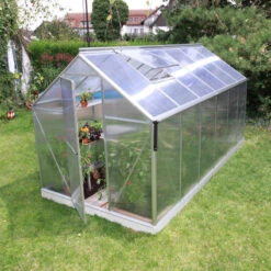 Serre Triton 7,5m² En Aluminium Et Panneaux De Polycarbonate 6mm - Vitavia -Jardin Serre Boutique serre triton 75m en aluminium et panneaux de polycarbonate 6mm vitavia 3