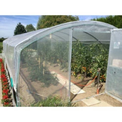 Serre Tunnel 4 Saisons Plus 4x4,5m Soit 18m² En Bâche PE 200µ Serres Tonneau -Jardin Serre Boutique serre tunnel 4 saisons 4x45m soit 18m en pe 200 serres tonneau 3