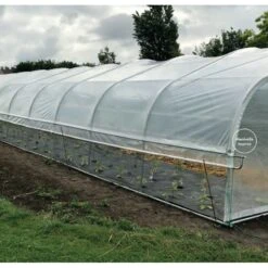 Serre Tunnel 5ème Saison Avec Ventilations 5x4,5m Soit 22,5m² - Serres Tonneau