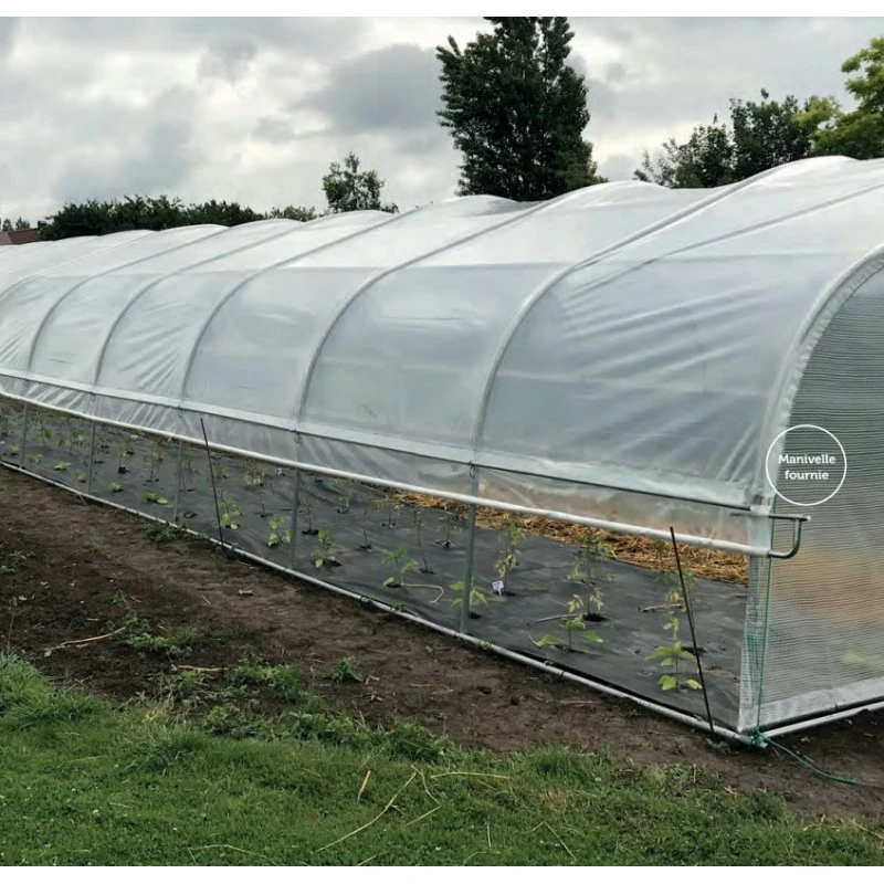 Serre Tunnel 5ème Saison Avec Ventilations 5x4,5m Soit 22,5m² - Serres Tonneau 3 Serre Tunnel 5ème Saison Avec Ventilations 5x4,5m Soit 22,5m² - Serres Tonneau