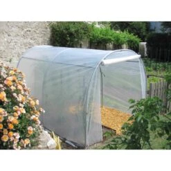 Bâches De Remplacement Pour Serre Tunnel De Culture Pieds Droits 6m² RICHEL J20300 - Kit Complet -Jardin Serre Boutique serre tunnel de culture pieds droits 6m richel 23