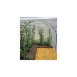 Serre Tunnel De Culture Pieds Droits 6m² RICHEL -Jardin Serre Boutique serre tunnel de culture pieds droits 6m richel 4