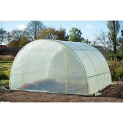 Serre Tunnel Maraichère 13,14m² 180gr/m² - NATURE -Jardin Serre Boutique serre tunnel maraichere 1314m 180grm green protect 2