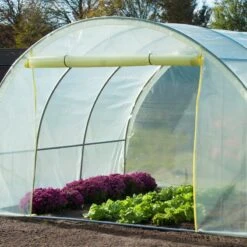 Serre Tunnel Maraichère 13,14m² 180gr/m² - NATURE -Jardin Serre Boutique serre tunnel maraichere 1314m 180grm green protect 4
