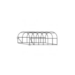Serre Tunnel 3x6m Film 200gr/m² Hauteur 2,25m Green Protect -Jardin Serre Boutique serre tunnel maraichere 18m hauteur 225m green protect 7