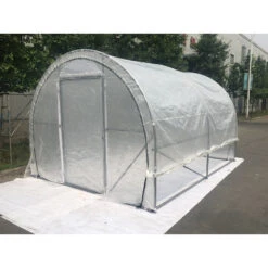 Serre Tunnel Maraîchère Luxe 3x4m - 200gr/m² H2,40m - Green Protect -Jardin Serre Boutique serre tunnel maraichere luxe 3x4m 200grm h240m green protect 17