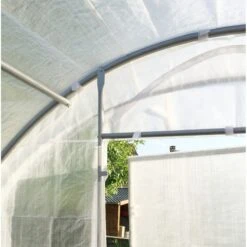 Serre Tunnel Maraîchère Luxe 3x6m - 200gr/m² H2,40m - Green Protect -Jardin Serre Boutique serre tunnel maraichere luxe 3x6m 200grm h240m green protect 11