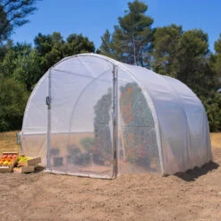 Jardin Serre Boutique -Jardin Serre Boutique serre tunnel maraichere pieds droits 9m richel 1