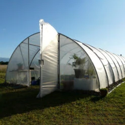 Serre Tunnel Maraîchère Semi Professionnelle 54m² Avec 2 Portes - RICHEL