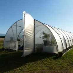 Serre Tunnel Maraichère Semi Professionnelle 60,75m² Avec 2 Portes - RICHEL -Jardin Serre Boutique serre tunnel maraichere semi professionnelle 6075m avec 2 portes richel 2