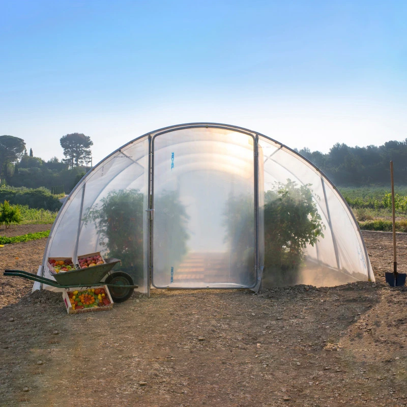 Serre Tunnel Maraîchère Semi Professionnelle 27m² Avec 2 Portes - RICHEL 6 Serre Tunnel Maraîchère Semi Professionnelle 27m² Avec 2 Portes - RICHEL – Image 4
