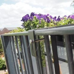 Serre Urbaine Balcony En Verre Trempé Avec étagères – Juliana -Jardin Serre Boutique serre urbaine 016m en verre trempe avec etageres balcony greenhouse juliana 6