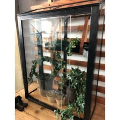 Serre Urbaine Balcony En Verre Trempé Avec étagères – Juliana -Jardin Serre Boutique serre urbaine 016m en verre trempe avec etageres balcony greenhouse juliana 7