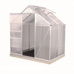 Serre Venus 2,5m² En Aluminium Et Panneaux De Polycarbonate 4mm - Vitavia -Jardin Serre Boutique serre venus 25m en aluminium et panneaux de polycarbonate 4mm vitavia 1