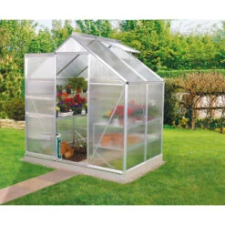 Serre Venus 2,5m² En Aluminium Et Panneaux De Polycarbonate 4mm - Vitavia -Jardin Serre Boutique serre venus 25m en aluminium et panneaux de polycarbonate 4mm vitavia 4
