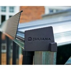 Serre Veranda Aluminium Et Verre Trempé 12,9m² - Juliana -Jardin Serre Boutique serre veranda aluminium et verre trempe 129m juliana 2