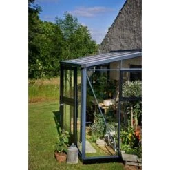Serre Veranda Aluminium Et Verre Trempé 4,4m² - Juliana -Jardin Serre Boutique serre veranda aluminium et verre trempe 44m juliana 3
