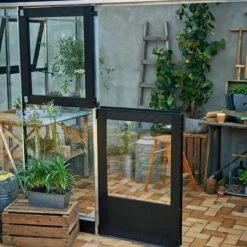 Serre Veranda Aluminium Et Verre Trempé 6,6m² - Juliana -Jardin Serre Boutique serre veranda aluminium et verre trempe 66m juliana 2