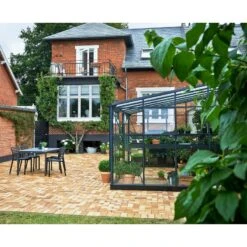 Serre Veranda Anthracite Et Verre Trempé 12,9m² - Juliana 37 Serre Veranda Anthracite Et Verre Trempé 12,9m² - Juliana -Jardin Serre Boutique serre veranda anthracite et verre trempe 129m juliana 15