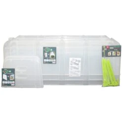 Tunnel De Forçage 3 Bases Soit 1,17m² + 2 Embouts + 10 Piquets Modul'o 40 -Jardin Serre Boutique tunnel de forcage 3 bases soit 117m 2 embouts 10 piquets modul o 14