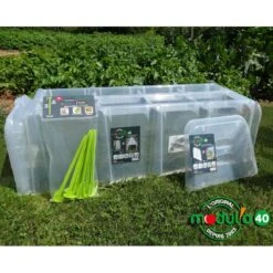 Tunnel De Forçage 3 Bases Soit 1,17m² + 2 Embouts + 10 Piquets Modul'o 40 -Jardin Serre Boutique tunnel de forcage 3 bases soit 117m 2 embouts 10 piquets modul o 16