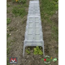 Tunnel De Forçage 3 Bases Soit 1,17m² + 2 Embouts + 10 Piquets Modul'o 40 -Jardin Serre Boutique tunnel de forcage 3 bases soit 117m 2 embouts 10 piquets modul o 19